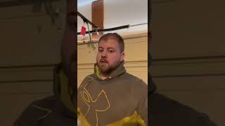 Garage door sitting uneven on the floor?
