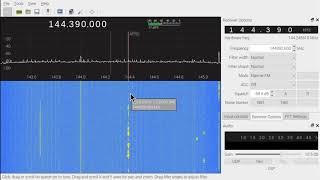 SDR Raspberry Pi 4 Gqrx 2 Meters APRS Signals SDR Raspberry Pi 4 Gqrx 2 Meters APRS Signals