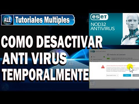 Video: Cómo Deshabilitar El Antivirus Node 32