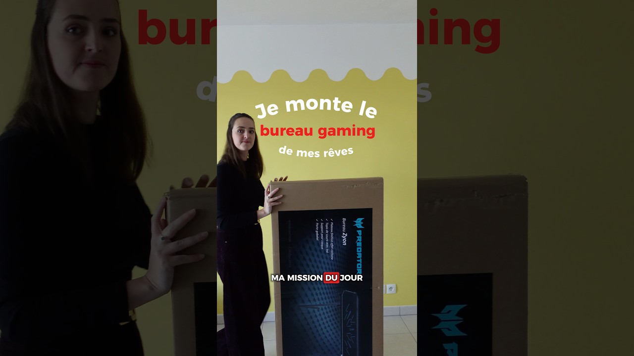Le bureau gaming Predator de vos rêves 👾🎮