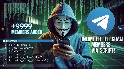 Telegram Channel Me Unlimited Members Add Karo | Termux Python Script