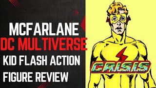 McFarlane Toys DC Multiverse Kid Flash- Crisis On Infinite Earths Action Figure Review