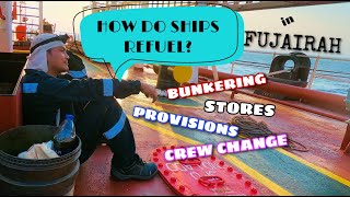 HOW DO SHIPS REFUEL? | IN FUJAIRAH |  CarMikhail | Seaman Vlog |