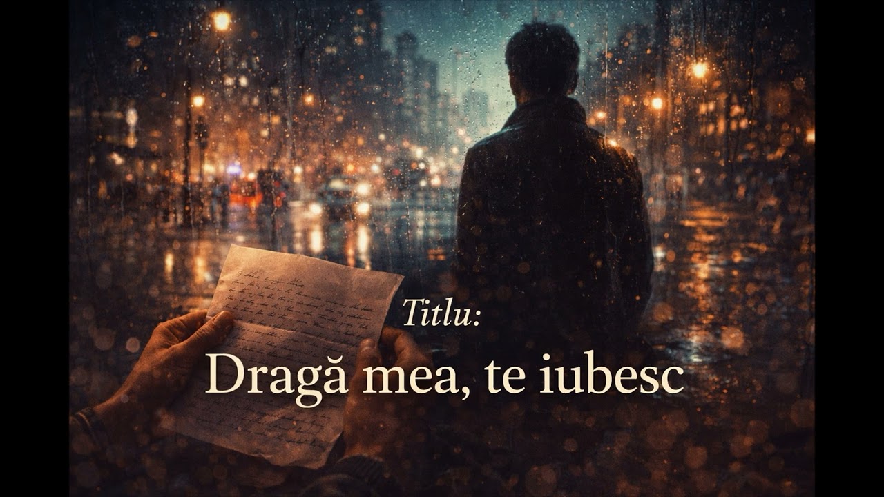 Dragă mea, te iubesc | Romantic Love Song | Male Vocal | Gentle Voice
