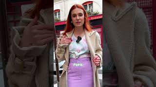 Paris Street Style - Elegant with a pop of colour !