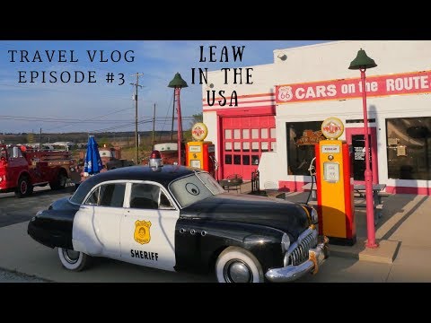 Cars on Route 66 - Blue Whale Catoosa - Missouri Kansas Oklahoma in one day - LeAw in the USA //Ep.3