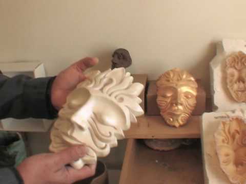 Mask making part 1-How to apply liquid latex