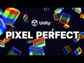 Achieve pixel perfect art in unity