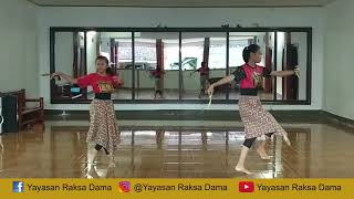 TARI WANGSIT SILIWANGI Materi Pelatihan #SENITARI Tradisi Kreasi Jaipongan tingkat II.@SALWA & MARSA