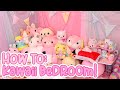 How to kawaii bedroom tutorial transformation ft pandachan  tofu cute tv