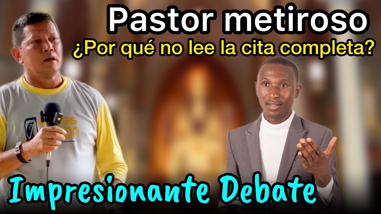 💥SEÑOR CURA Yo no soy ni PROTESTANTE ni CATÓLICO 😱 Soy PASTOR EVANGÉLICO | PADRE LUIS TORO 