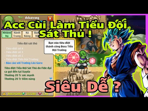 Video Ngọc Rồng Blue | Cách Làm Nhiệm Vụ Tiểu Đội Sát Thủ... - youtube