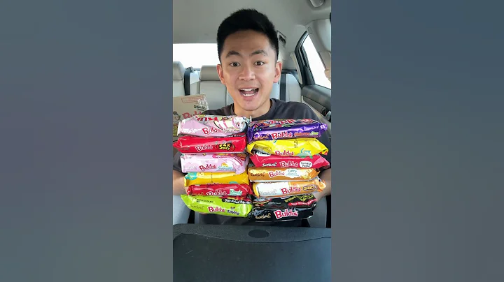 Trying EVERY Buldak Ramen Flavor 🔥 #shorts