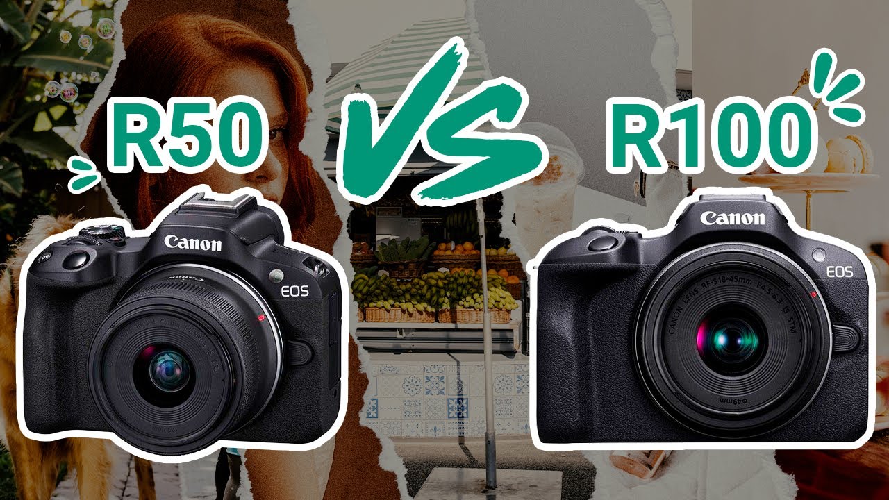 Canon R50 Vs R100 Comparativa detallada de las cámaras #Canon R50 y R100 | Descubre cuál ...