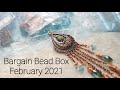 Bargain Bead Box February 2021 + DIY Pendant Idea