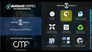 Vantage Signals | Data Channels | Configuring API Keys