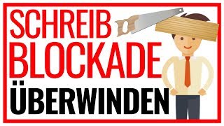 Schreibblockade überwinden | 5 Tipps, wie du den Knoten zum Platzen bringst! 💥