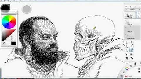 Pen and Ink Drawing Tutorial in Sketchbook Pro 6