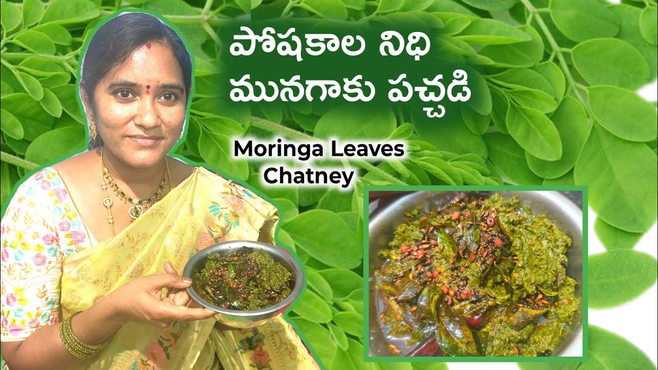 మెదడు, గుండె, జీర్నాశయం, జుట్టు, చర్మం ఆరోగ్యం గా ఉంచే మునగాకు పచ్చడి || 