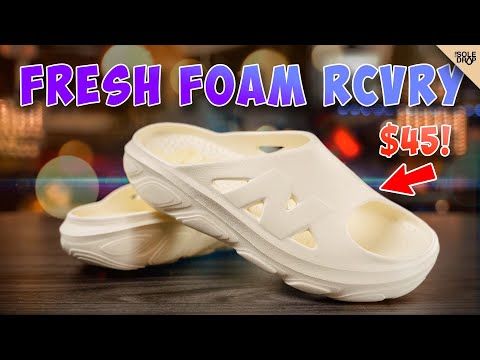 Best SLIDE FOR HOOPERS?! New Balance Fresh Foam RCVRY Slide Review!