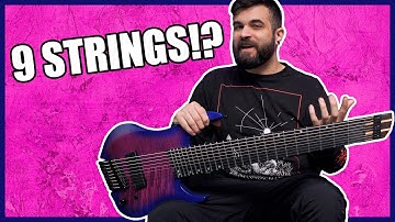 This 9 String Is BRUTAL AF! (Legator Guitars G9F Demo)