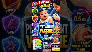 Pentavalent Vaccine💉 #vaccine #mbbs #shorts