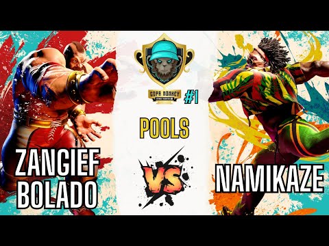 SF6 👊 Zangief Bolado (Zangief) vs Namikaze (Dee Jay) 👊 Copa Monkey #1 -  Pools 