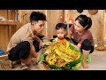 The lover comes to visit  confess his love   duyen cooking with her lover and son  daily freedom