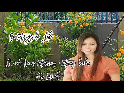 I cook Kinamatisang matang baka for lunch, Countryside Aroroy Masbate Philippines