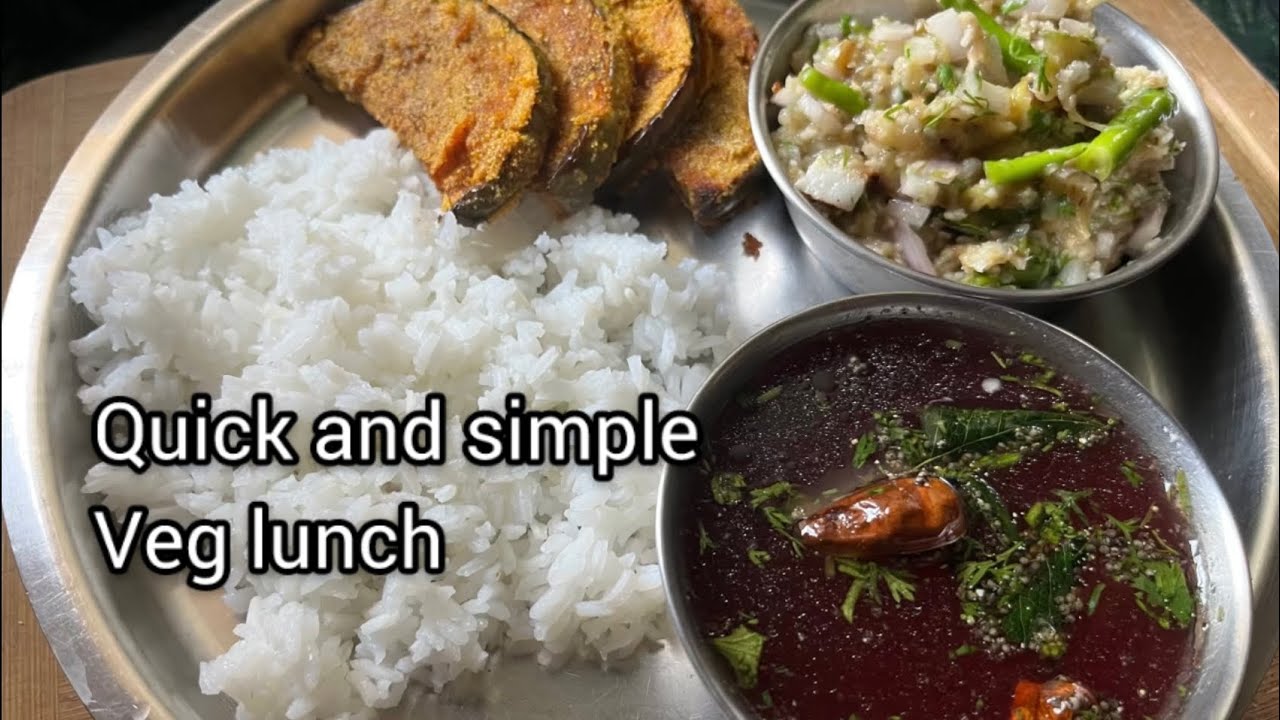 Simple and Tasty Veg Lunch recipe 
