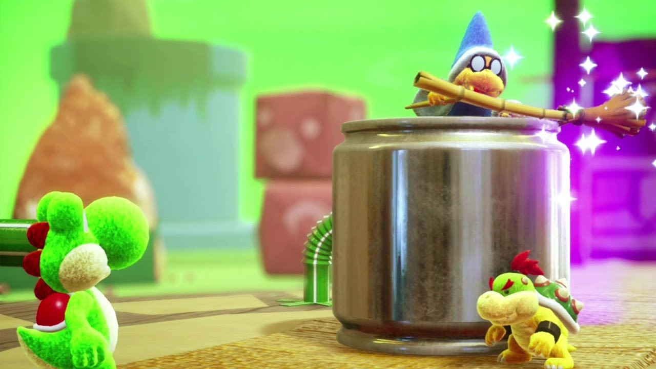 Yoshi's Crafted World Game Movie ( All Cutscenes) - YouTube