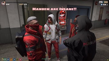 Rust Speaks About Teaming up With the Mandem for the Event | NoPixel GTA RP