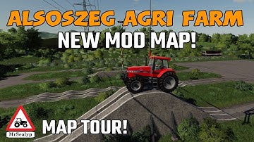 ALSOSZEG AGRI FARM, NEW MOD MAP! MAP TOUR! Farming Simulator 19, PS4, New to Console!