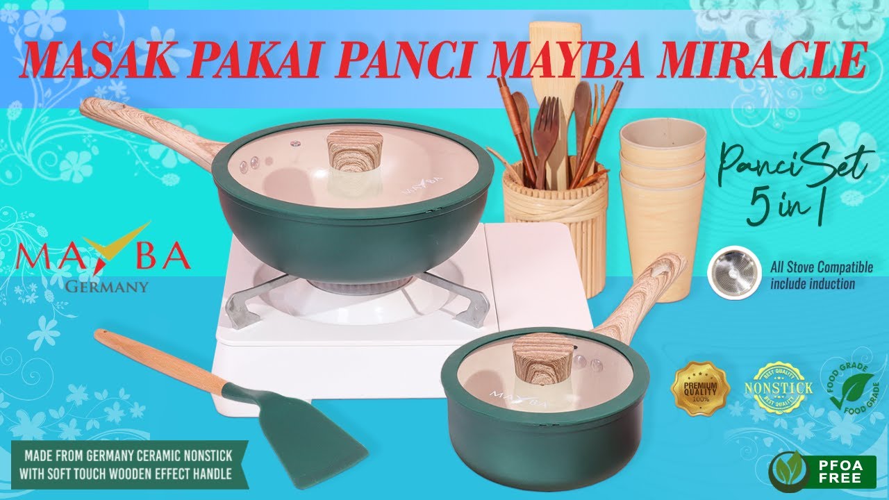 Resep Teh Herbal With Mayab Miracle Best Quality Cookware Set Panci Keramik Pearl Pan Terbaik