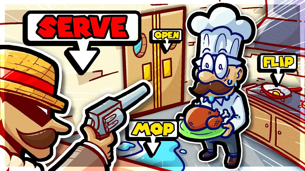 They forced me to cook or else..