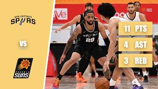 SL - RJ Davis - 11 Points, 4 Assists, 3 Rebounds vs Suns - 2026 Summer League