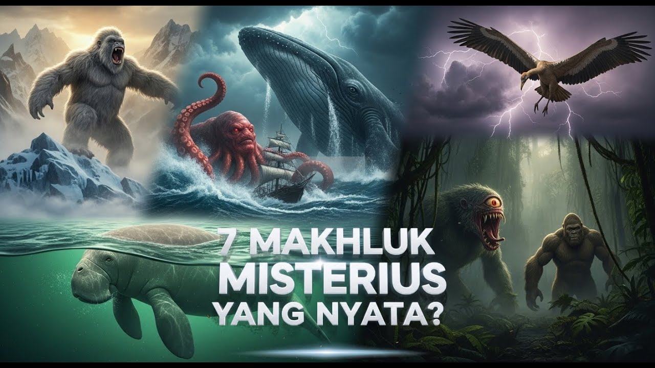 “Kamu Pasti Nggak Percaya! 7 Makhluk Aneh Ini Ternyata Benar-Benar Ada!”
