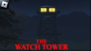 AKU BEKERJA SEBAGAI PENGAWAS HUTAN PINUS ~ THE WATCH TOWER ~ ROBLOX