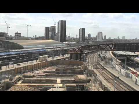 Mayor of London Boris Johnson is confident in the transport system for London 2012 as time-lapse footage of Stratford station is released. Like us on Facebook at www.facebook.com and follow us on Twitter at twitter.com