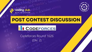 Codeforces Round 1026 (Div. 2)  Solutions - A,B,C,D by Coding Club NIT Silchar