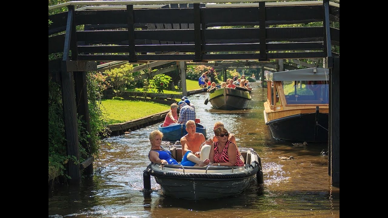 The Village Without Roads Only Canals and Bridges, Giethoorn, Netherlands