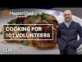 Preparing Dishes For 101 Habitat For Humanity Volunteers | MasterChef Canada | MasterChef World