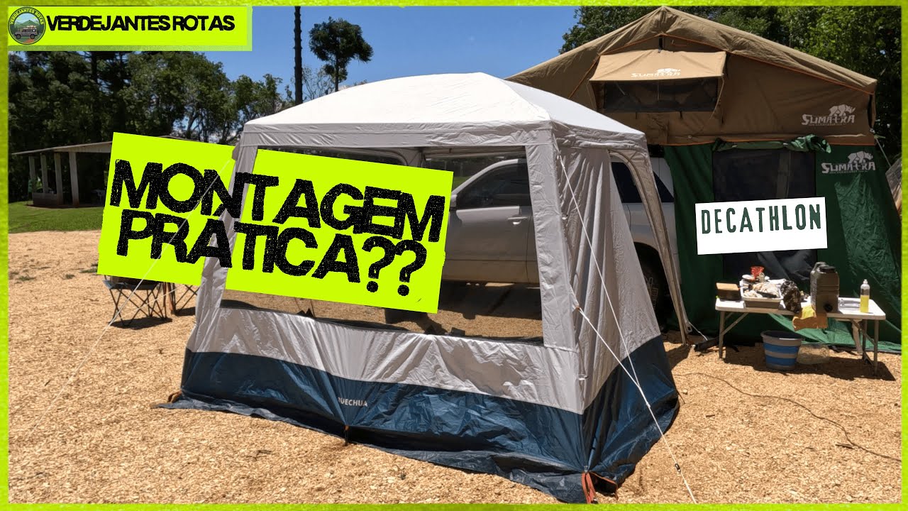 GAZEBO DECATHLON Passo a Passo RÁPIDO (7 Minutos)