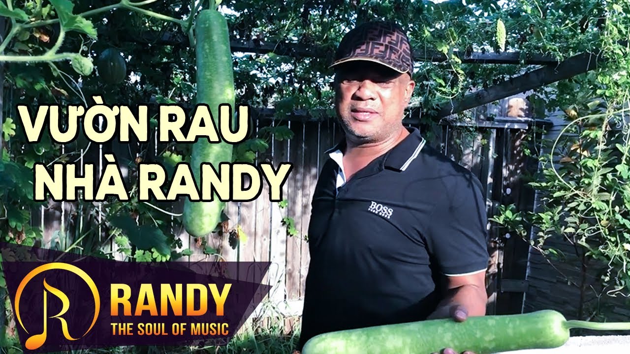 Vandy Rau Thăm Vườn Rau Sạch Nhà Randy Ở Mỹ - Randy chia sẻ bí kíp làm món canh ...