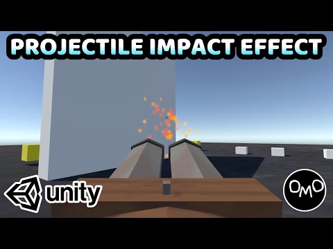 How to Make Basic Projectile Impact Effects in Unity (Unity C# Tutorial)