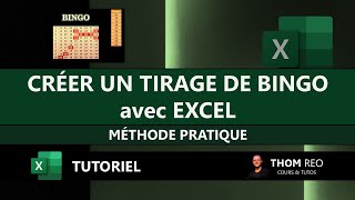 Create an automated Bingo game with Excel - Practical example (Tutorial)