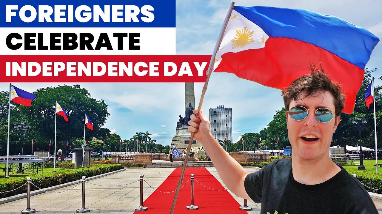 Tourists Celebrate Philippine Independence Day in Rizal Park!