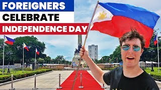 Foreigners Celebrate Philippine Independence Day in Rizal Park!