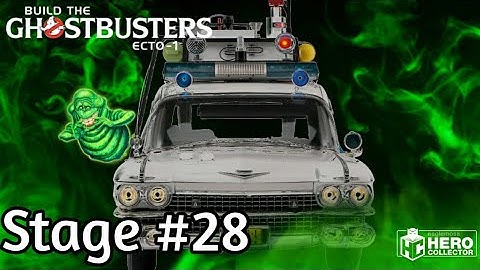 Build The Ghostbusters Ecto 1 - Stage 28 - Left Exhaust Pipe