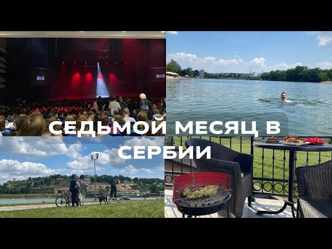 VLOG Седьмой месяц живем в Сербии / Пляж Ада / Где купить роштиль/ Аренда велосипедов